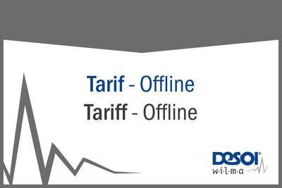 DESOI w.i.l.m.a. - Datenmanagementsystem Tarif-Offline